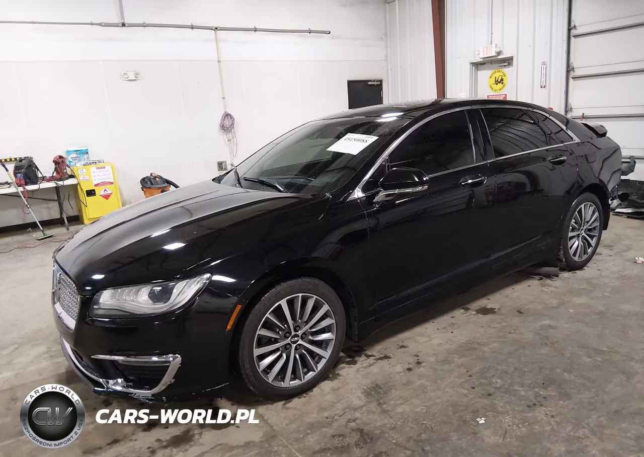 2017 Lincoln Mkz Select VIN:3LN6L5D90HR606669 - 2