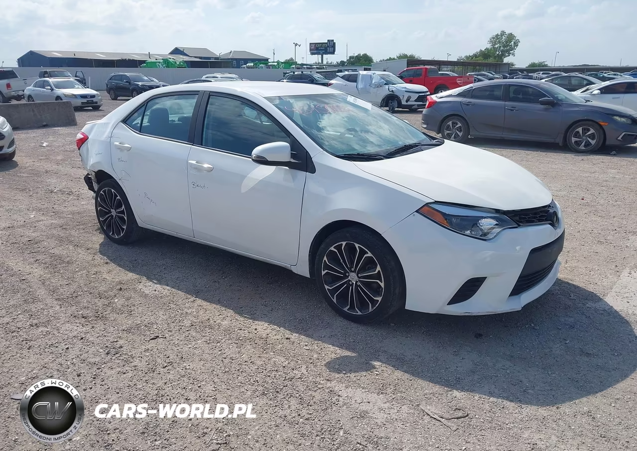 2016 Toyota Corolla S Plus