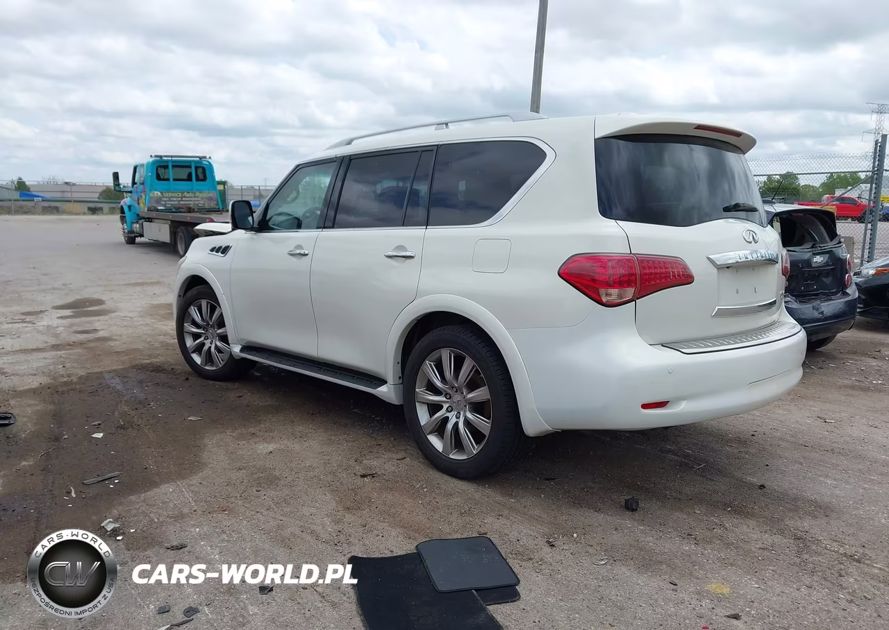 2011 Infiniti Qx56 VIN:JN8AZ2NE2B9002474 - 3