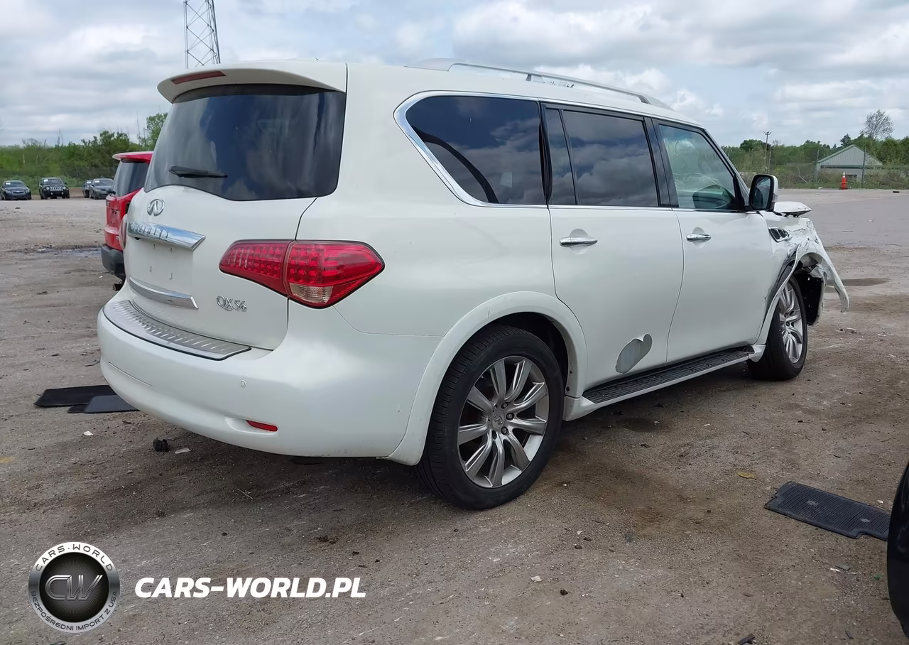 2011 Infiniti Qx56 VIN:JN8AZ2NE2B9002474 - 4