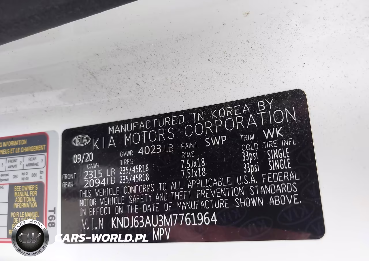 2021 Kia Soul Gt-Line VIN:KNDJ63AU3M7761964 - 9