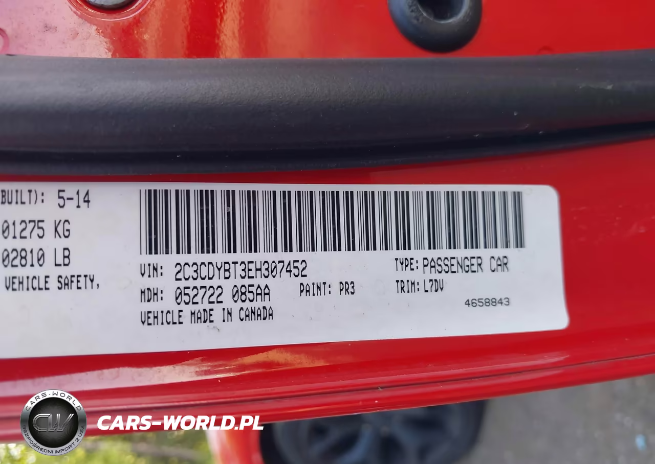 2014 Dodge Challenger R-T VIN:2C3CDYBT3EH307452 - 9