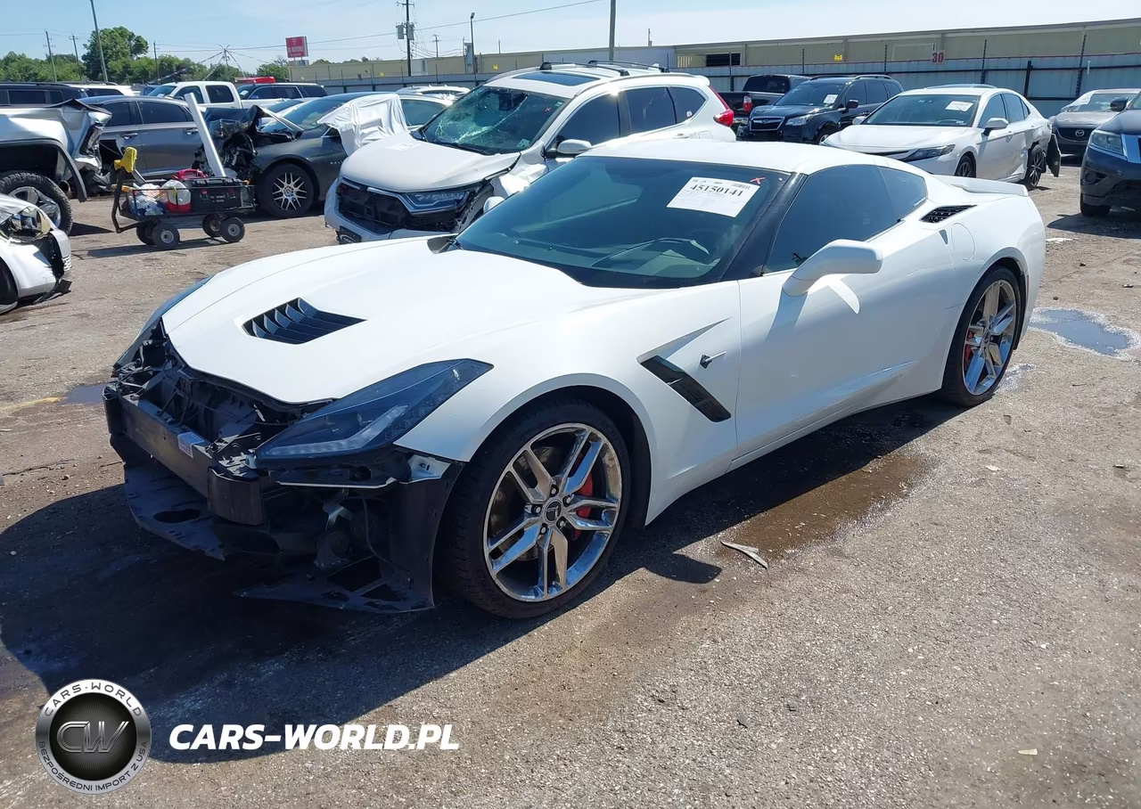 2014 Chevrolet Corvette Stingray Z51 VIN:1G1YK2D79E5105574 - 2