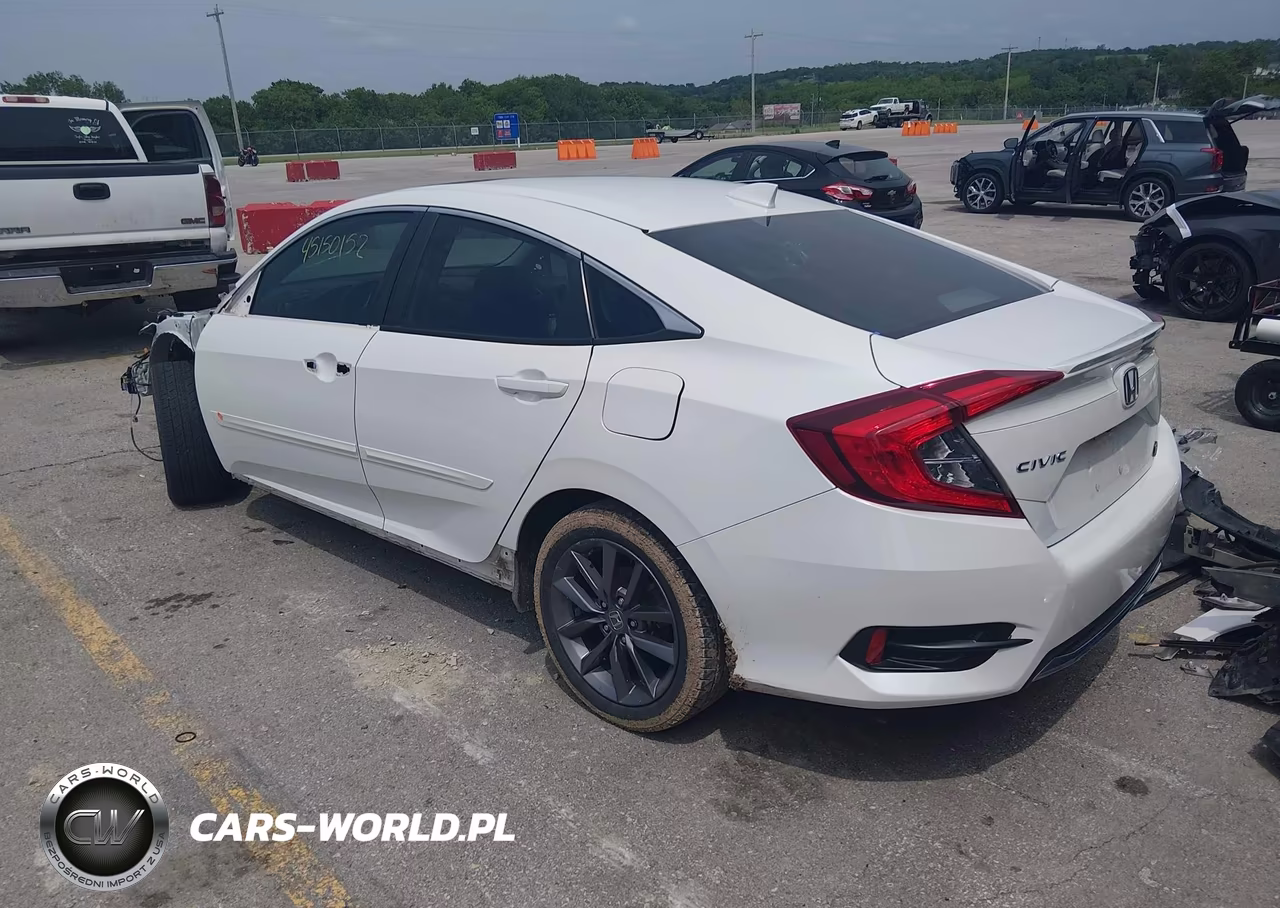 2020 Honda Civic Ex VIN:19XFC1F30LE004246 - 3