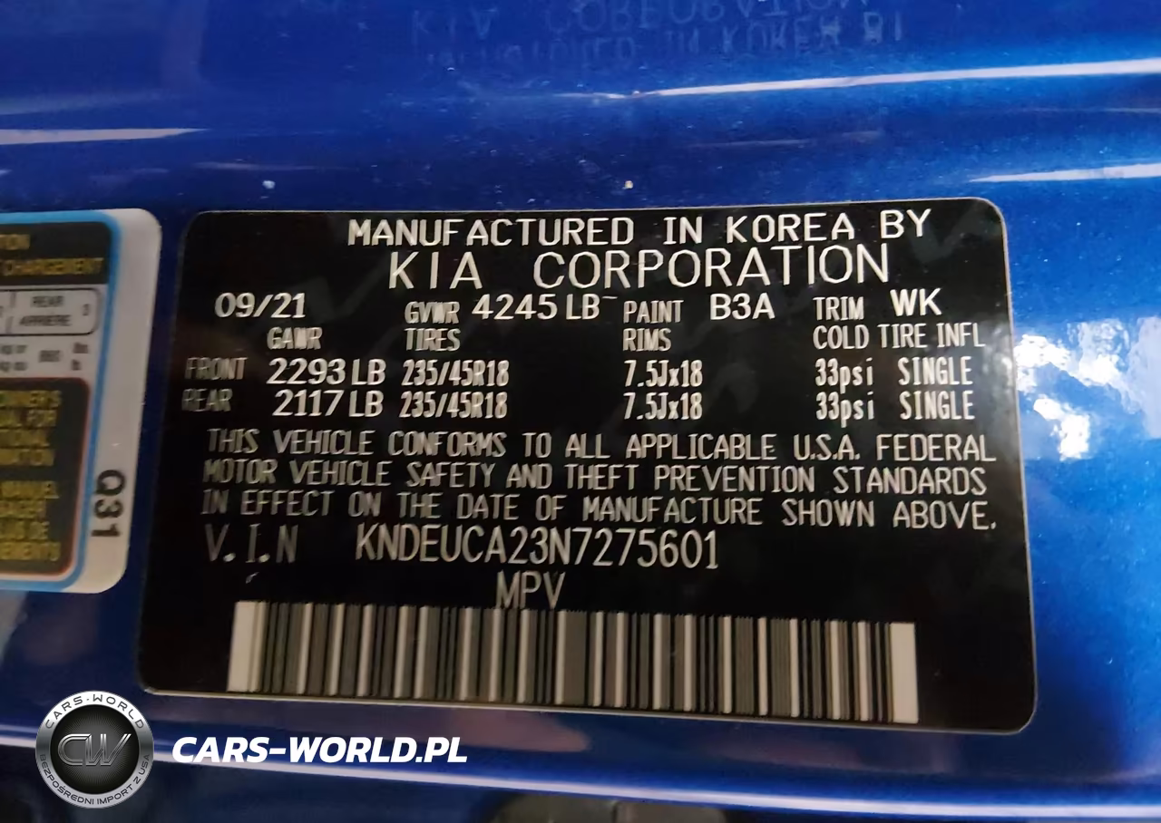 2022 Kia Seltos Nightfall Edition VIN:KNDEUCA23N7275601 - 9
