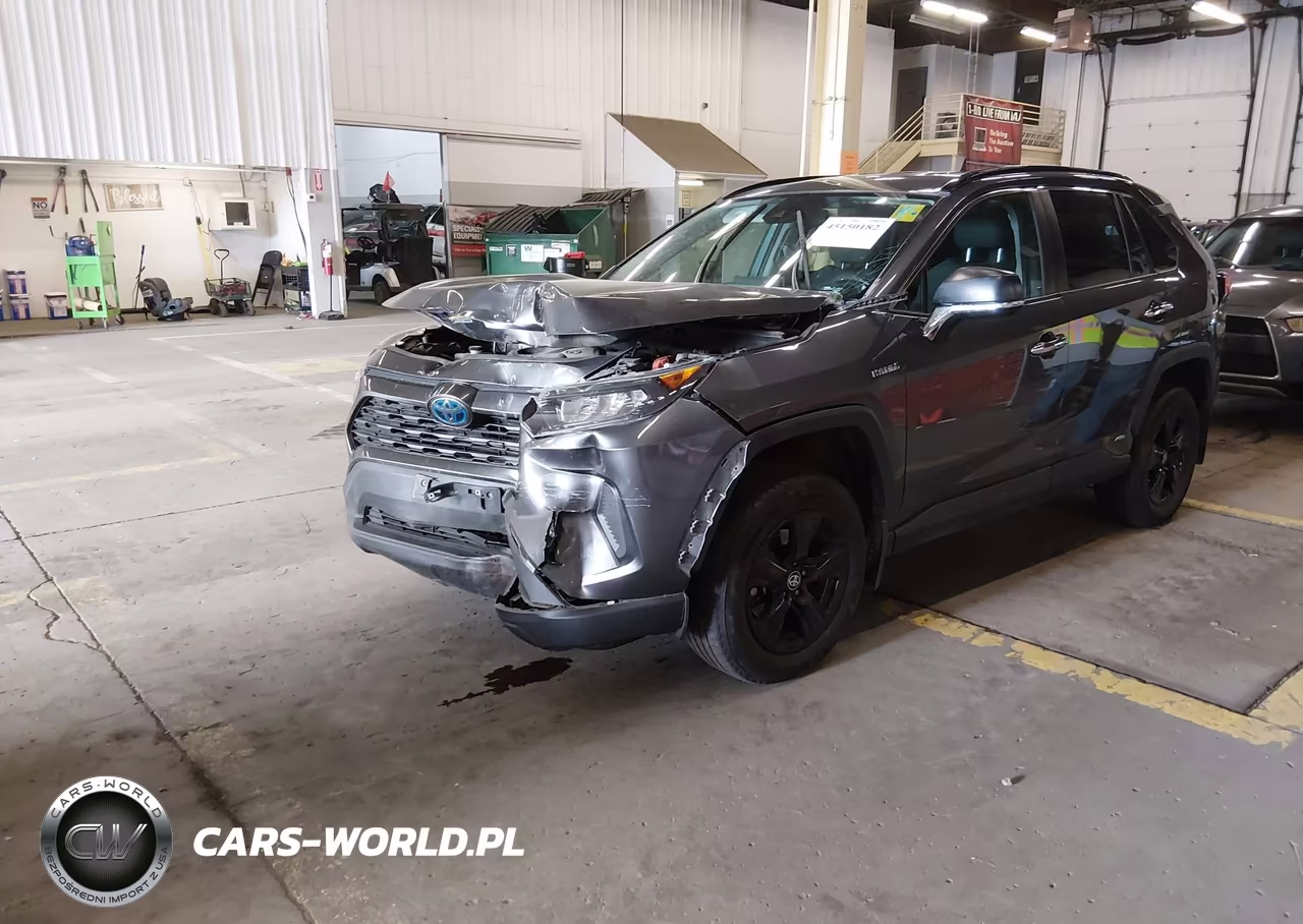 2021 Toyota Rav4 Hybrid Le VIN:2T3L6RFV3MW017377 - 2