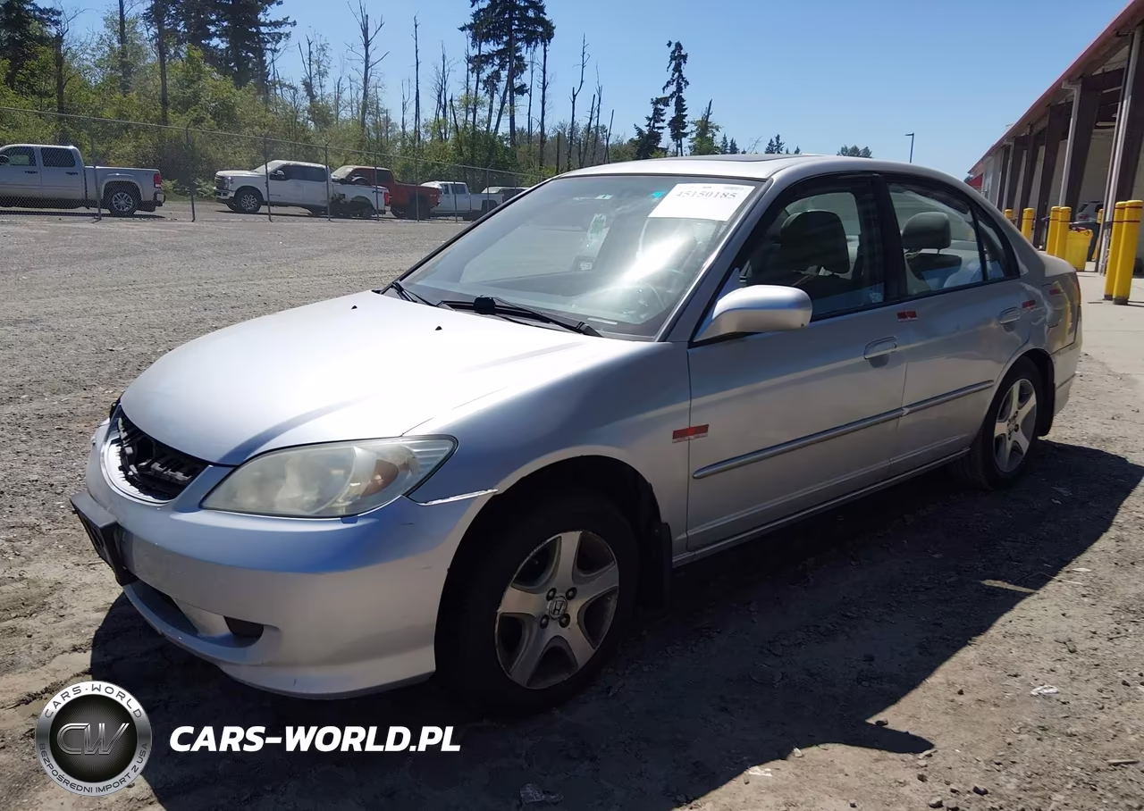 2004 Honda Civic Ex VIN:2HGES26754H578226 - 2