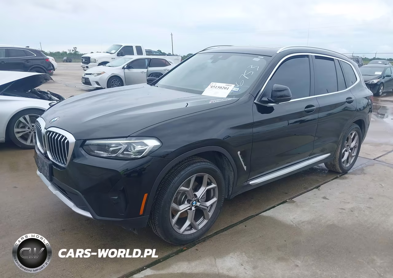 2022 BMW X3 xDrive30I VIN:5UX53DP01N9J96753 - 2