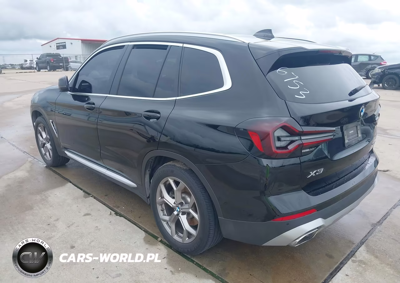 2022 BMW X3 xDrive30I VIN:5UX53DP01N9J96753 - 3