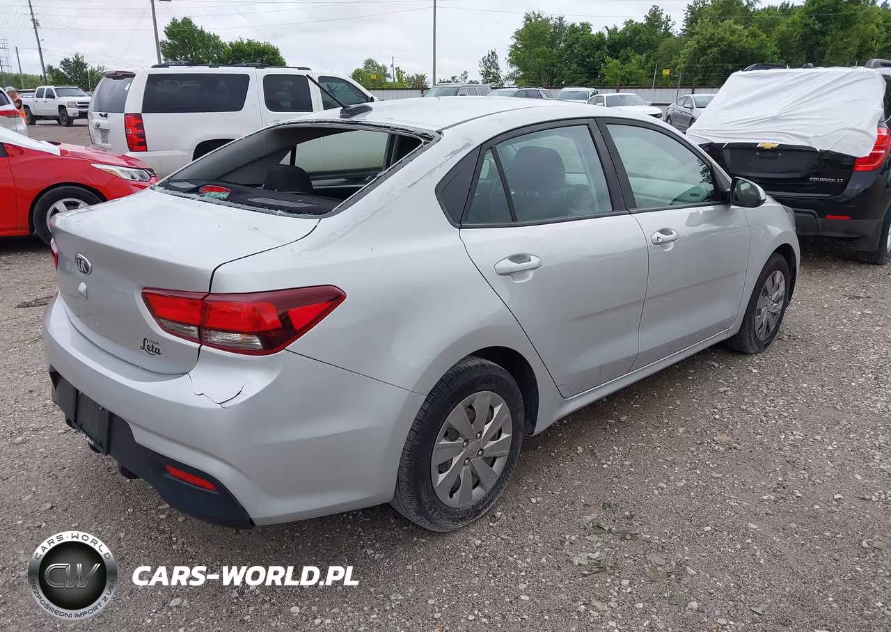 2019 Kia Rio Lx VIN:3KPA24AB8KE184944 - 4