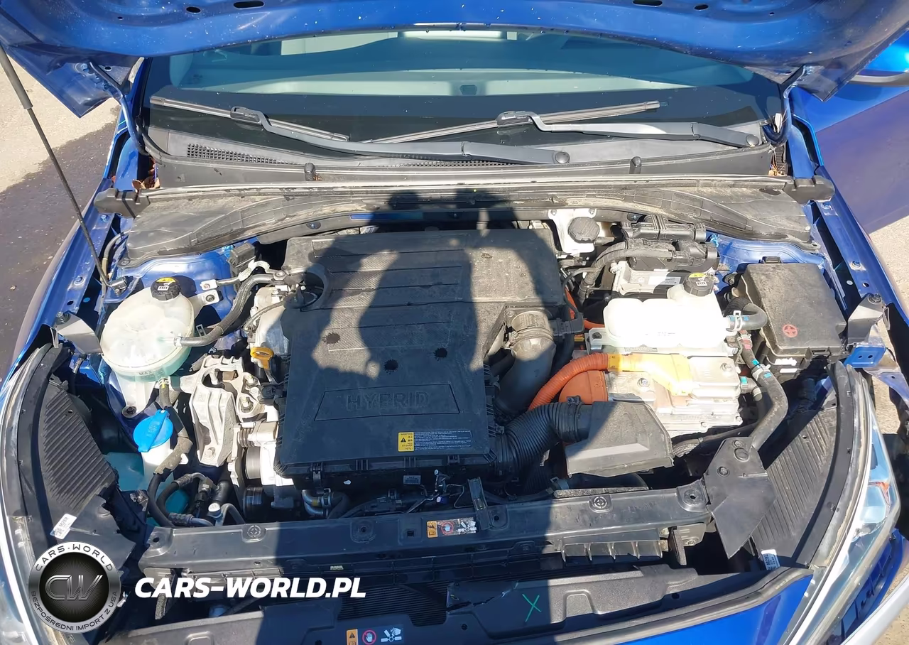 2020 Hyundai Ioniq Hybrid Blue VIN:KMHC65LC1LU228807 - 10