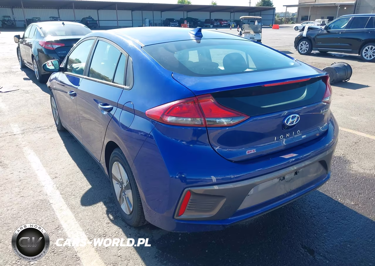 2020 Hyundai Ioniq Hybrid Blue VIN:KMHC65LC1LU228807 - 3