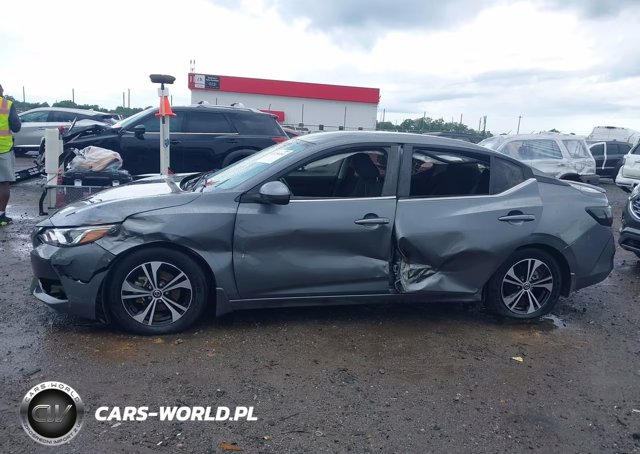 2021 Nissan Sentra Sv Xtronic Cvt VIN:3N1AB8CV2MY215270 - 14