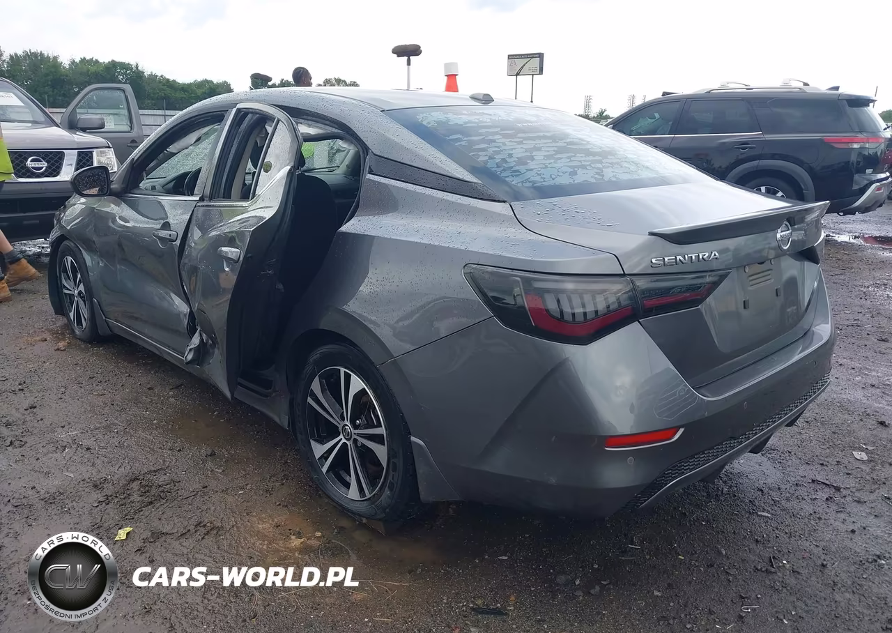 2021 Nissan Sentra Sv Xtronic Cvt VIN:3N1AB8CV2MY215270 - 3