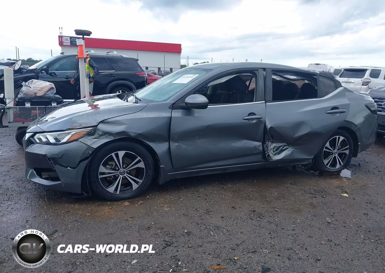2021 Nissan Sentra Sv Xtronic Cvt VIN:3N1AB8CV2MY215270 - 6