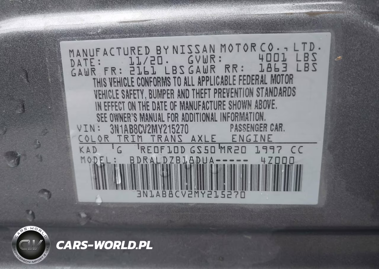 2021 Nissan Sentra Sv Xtronic Cvt VIN:3N1AB8CV2MY215270 - 9