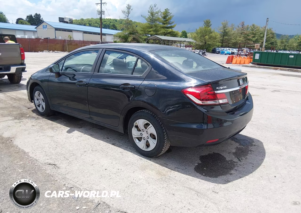 2014 Honda Civic Lx VIN:19XFB2F55EE209476 - 3
