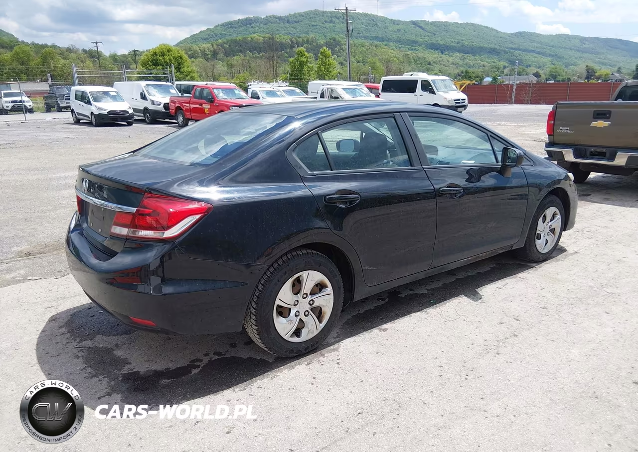 2014 Honda Civic Lx VIN:19XFB2F55EE209476 - 4