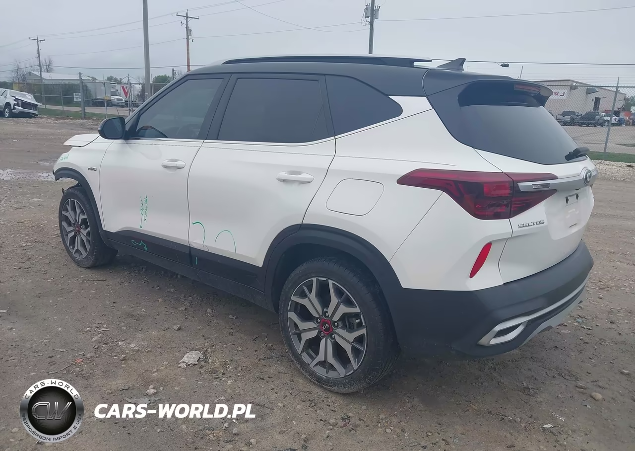2021 Kia Seltos S Turbo VIN:KNDEUCA29M7041381 - 3