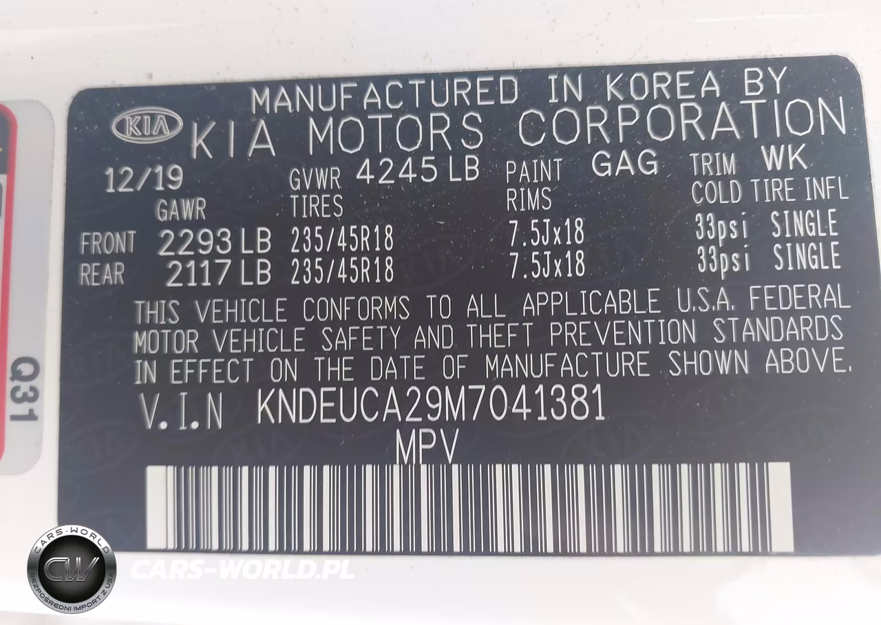 2021 Kia Seltos S Turbo VIN:KNDEUCA29M7041381 - 9