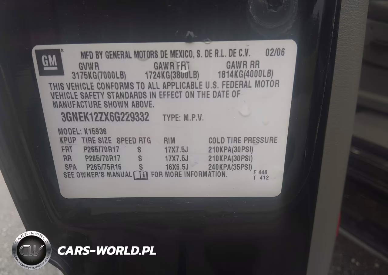 2006 Chevrolet Avalanche 1500 Z71 VIN:3GNEK12ZX6G229332 - 9