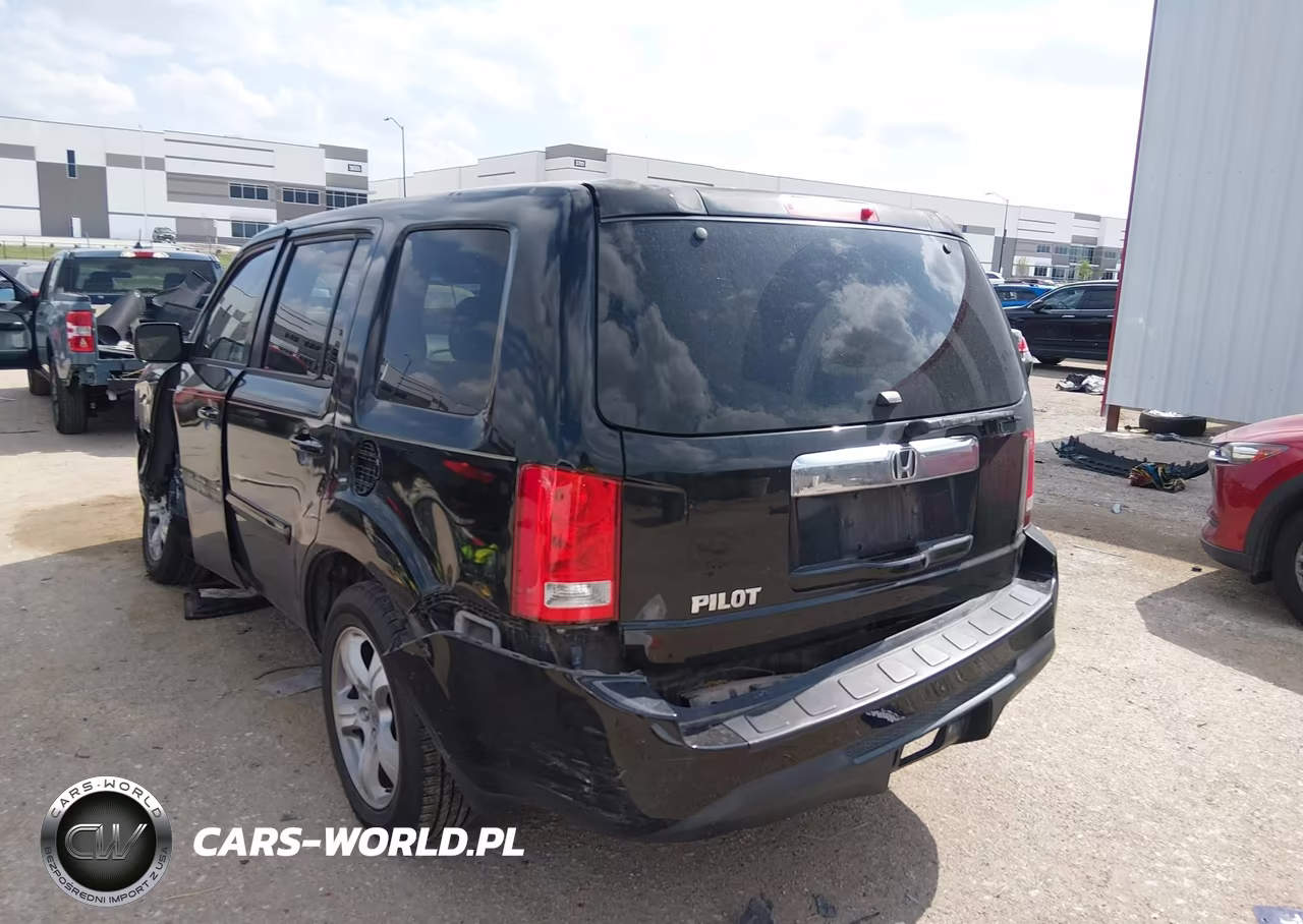 2012 Honda Pilot Ex-L VIN:5FNYF3H50CB003716 - 3