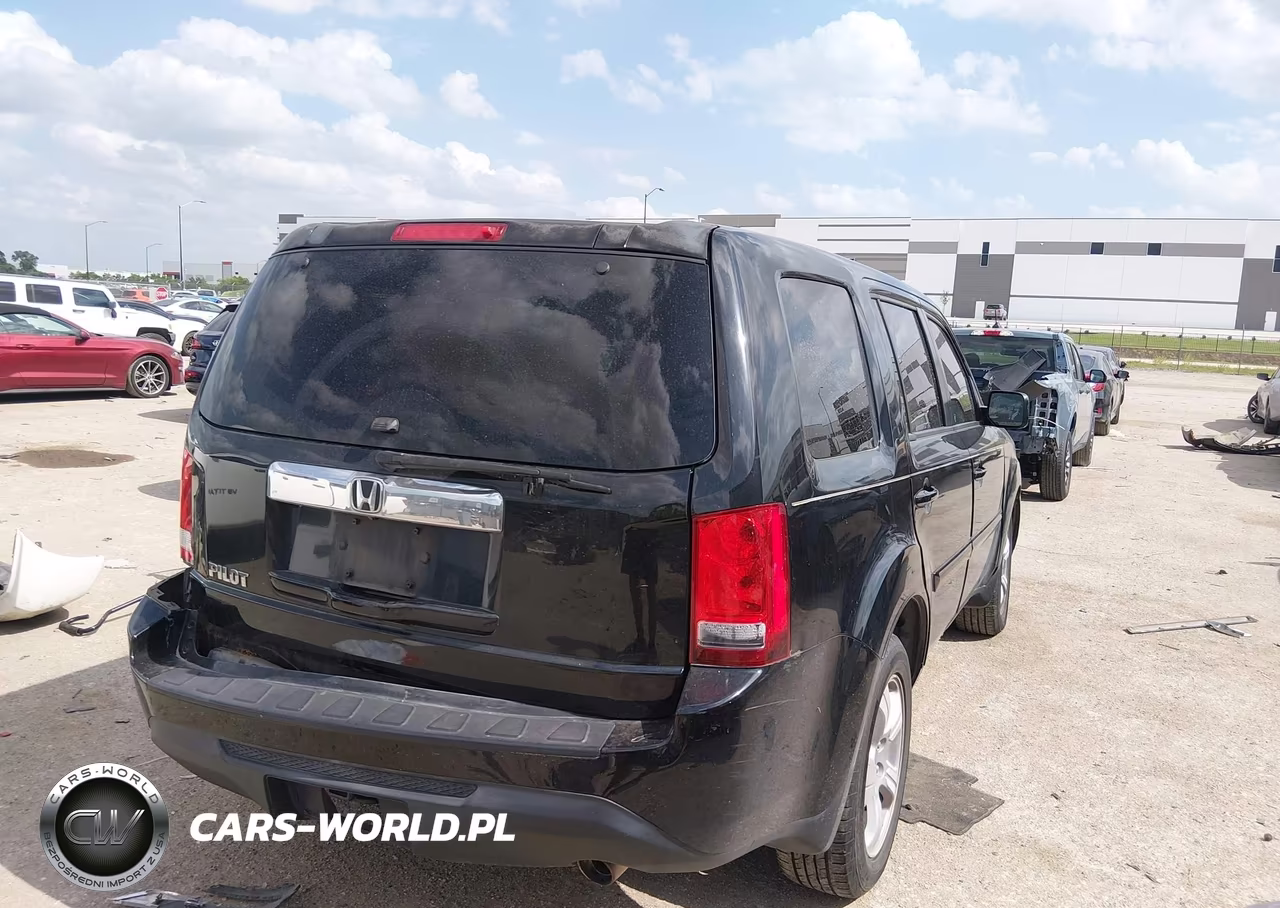 2012 Honda Pilot Ex-L VIN:5FNYF3H50CB003716 - 4