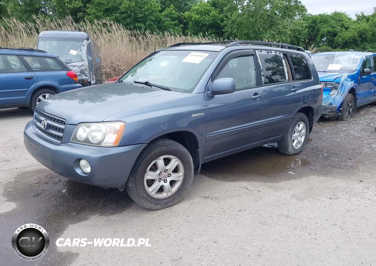 2002 Toyota Highlander Limited V6 VIN:JTEHF21A720089035 - 2