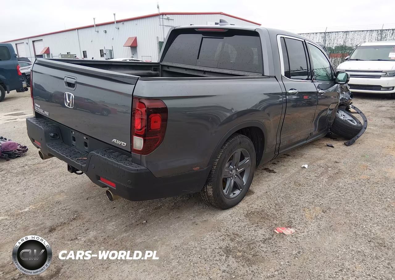 2023 Honda Ridgeline Rtl-E VIN:5FPYK3F75PB059955 - 4