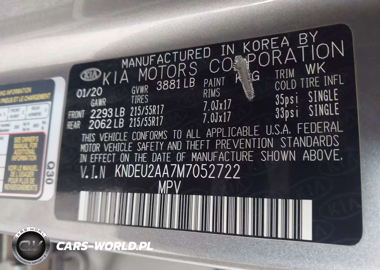 2021 Kia Seltos S VIN:KNDEU2AA7M7052722 - 9