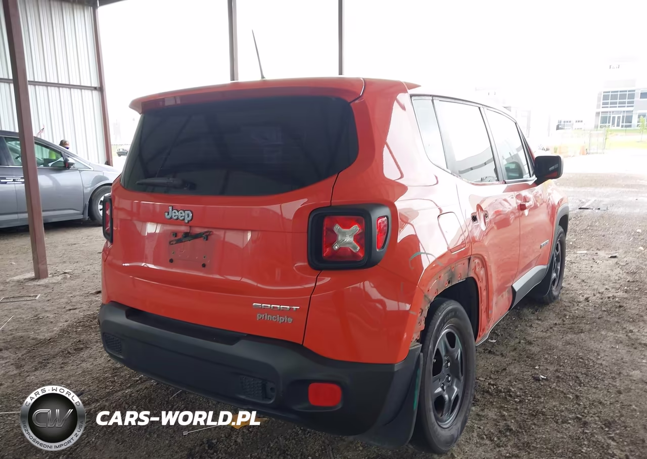 2017 Jeep Renegade Sport Fwd VIN:ZACCJAAB1HPG12407 - 4