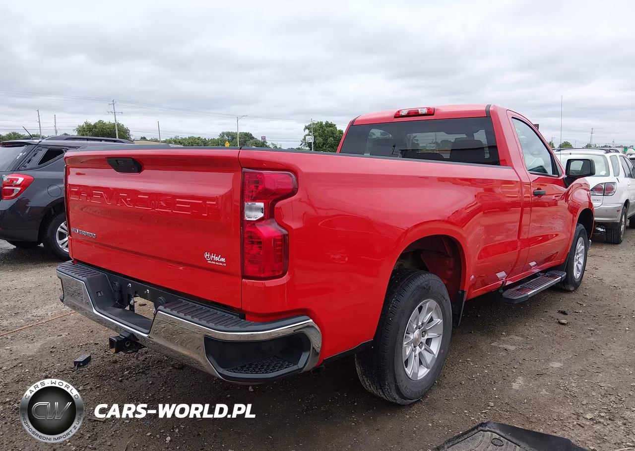 2020 Chevrolet Silverado 1500 2Wd Long Bed Wt VIN:3GCNWAEF3LG160560 - 4