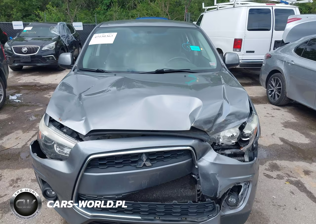 2014 Mitsubishi Outlander Sport Es VIN:4A4AR3AU1EE018104 - 12