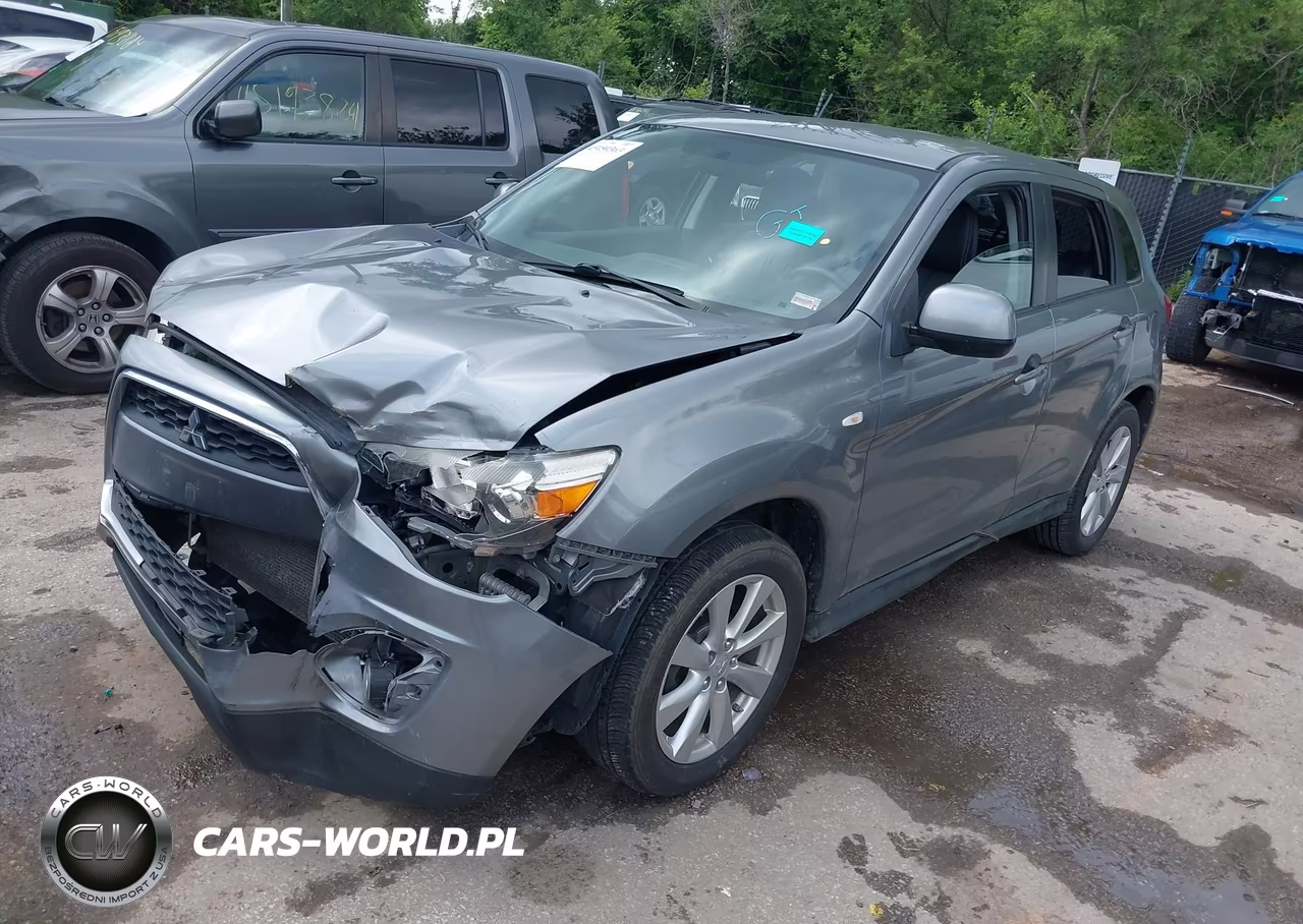 2014 Mitsubishi Outlander Sport Es VIN:4A4AR3AU1EE018104 - 2