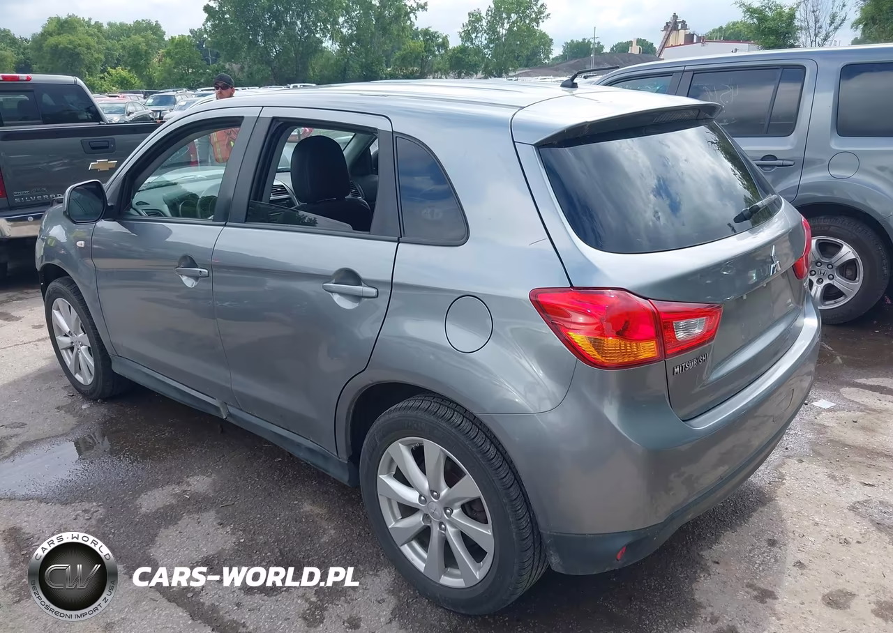 2014 Mitsubishi Outlander Sport Es VIN:4A4AR3AU1EE018104 - 3