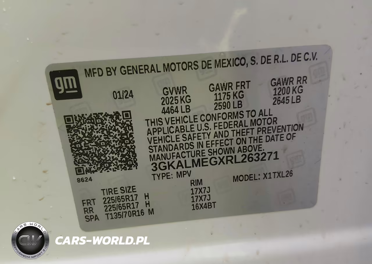 2024 GMC Terrain Fwd Sle VIN:3GKALMEGXRL263271 - 9