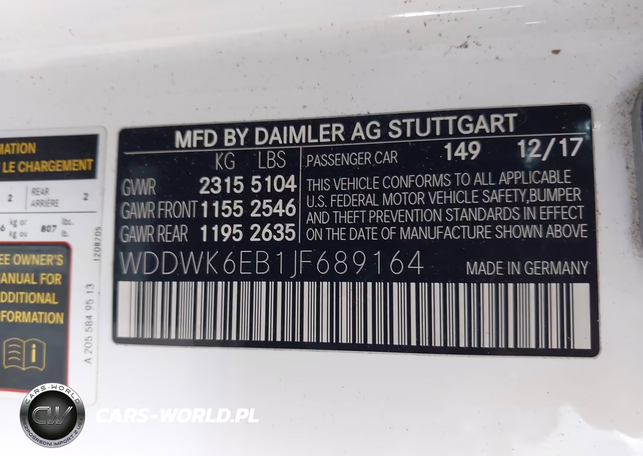 2018 Mercedes-Benz Amg C 43 4Matic VIN:WDDWK6EB1JF689164 - 9