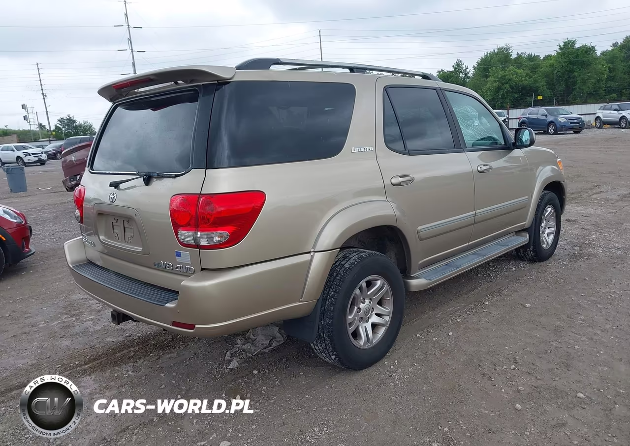 2005 Toyota Sequoia Limited V8 VIN:5TDBT48A65S239769 - 4
