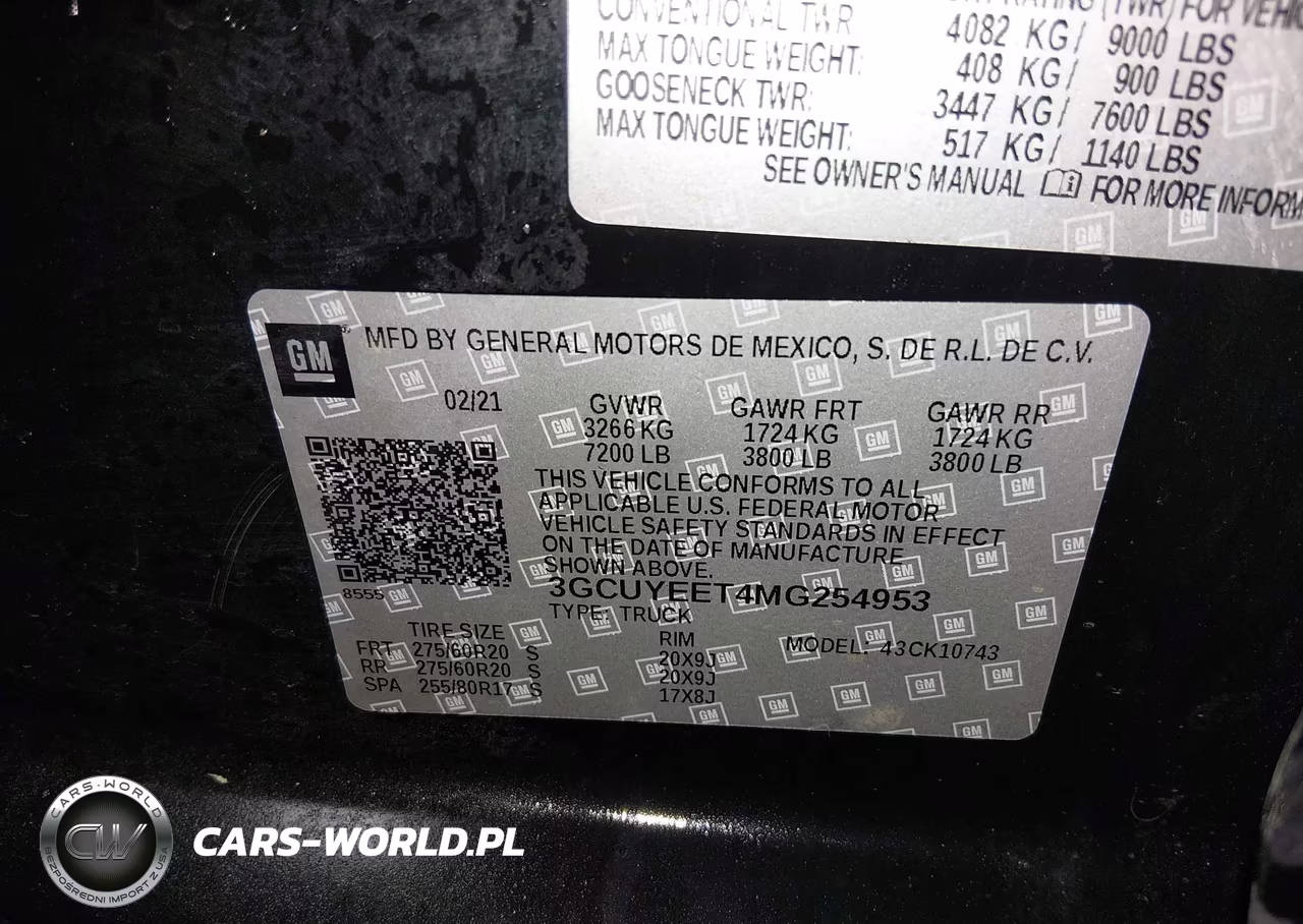 2021 Chevrolet Silverado 1500 4Wd Standard Bed Rst VIN:3GCUYEET4MG254953 - 9