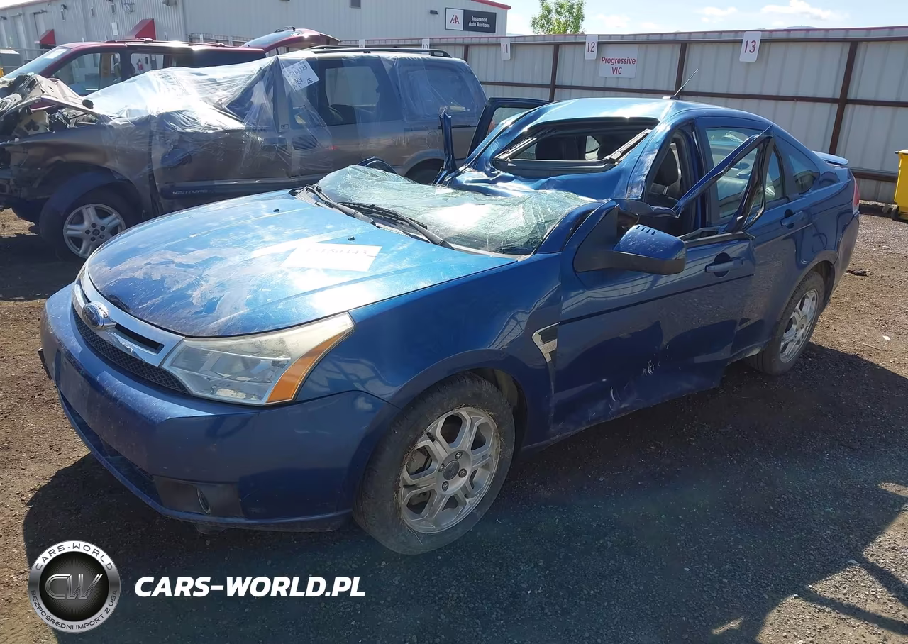 2008 Ford Focus Se-Ses VIN:1FAHP35NX8W190117 - 2