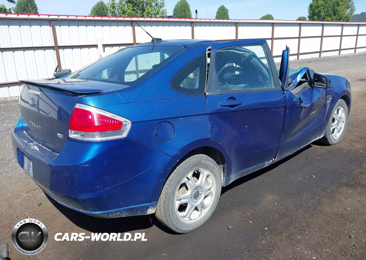 2008 Ford Focus Se-Ses VIN:1FAHP35NX8W190117 - 4