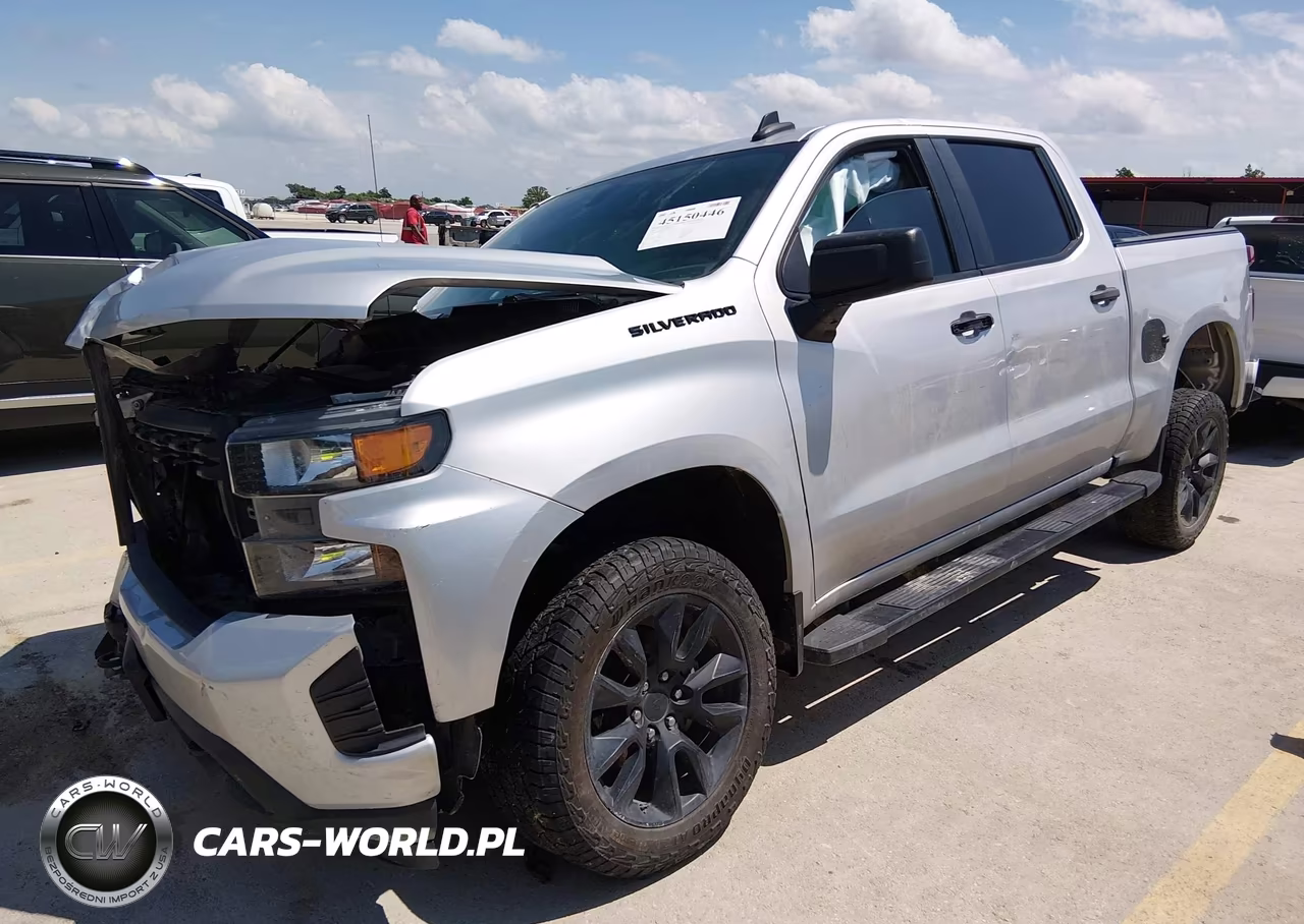 2020 Chevrolet Silverado 1500 2Wd Short Bed Custom VIN:3GCPWBEH7LG100975 - 2