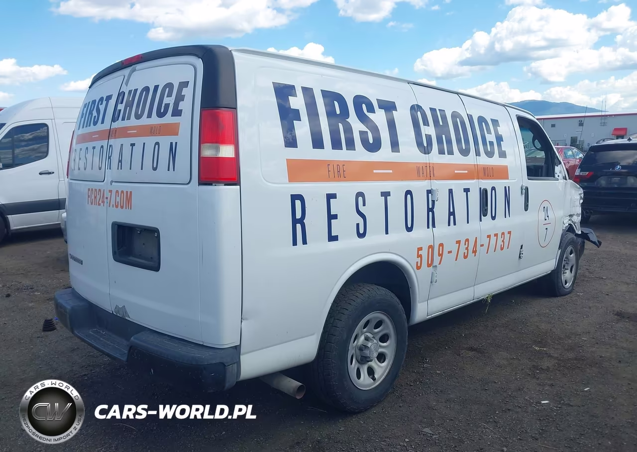 2009 Chevrolet Express 1500 Work Van VIN:1GCFG15XX91112278 - 4