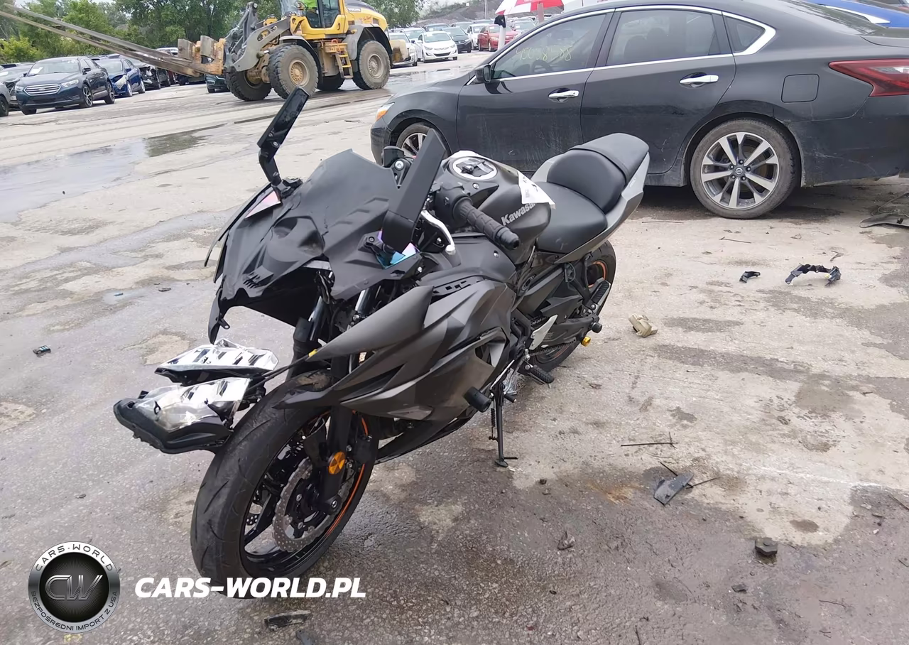 2025 Kawasaki Ex650 P VIN:ML5EXEP16SDAG2679 - 2