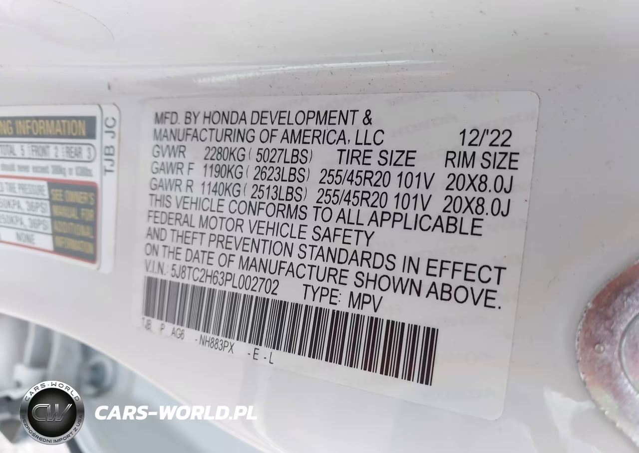 2023 Acura Rdx A-Spec Package VIN:5J8TC2H63PL002702 - 9