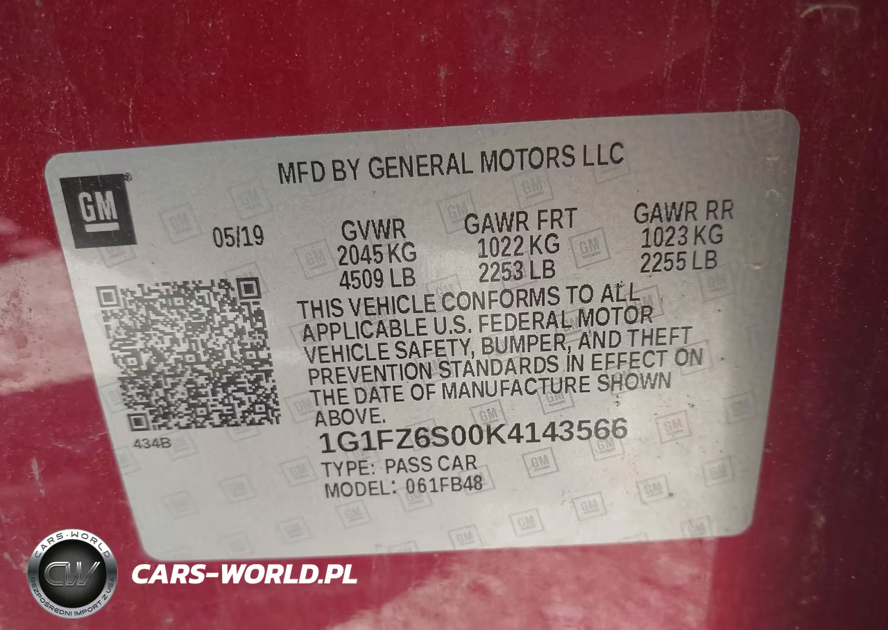 2019 Chevrolet Bolt Ev Premier VIN:1G1FZ6S00K4143566 - 9