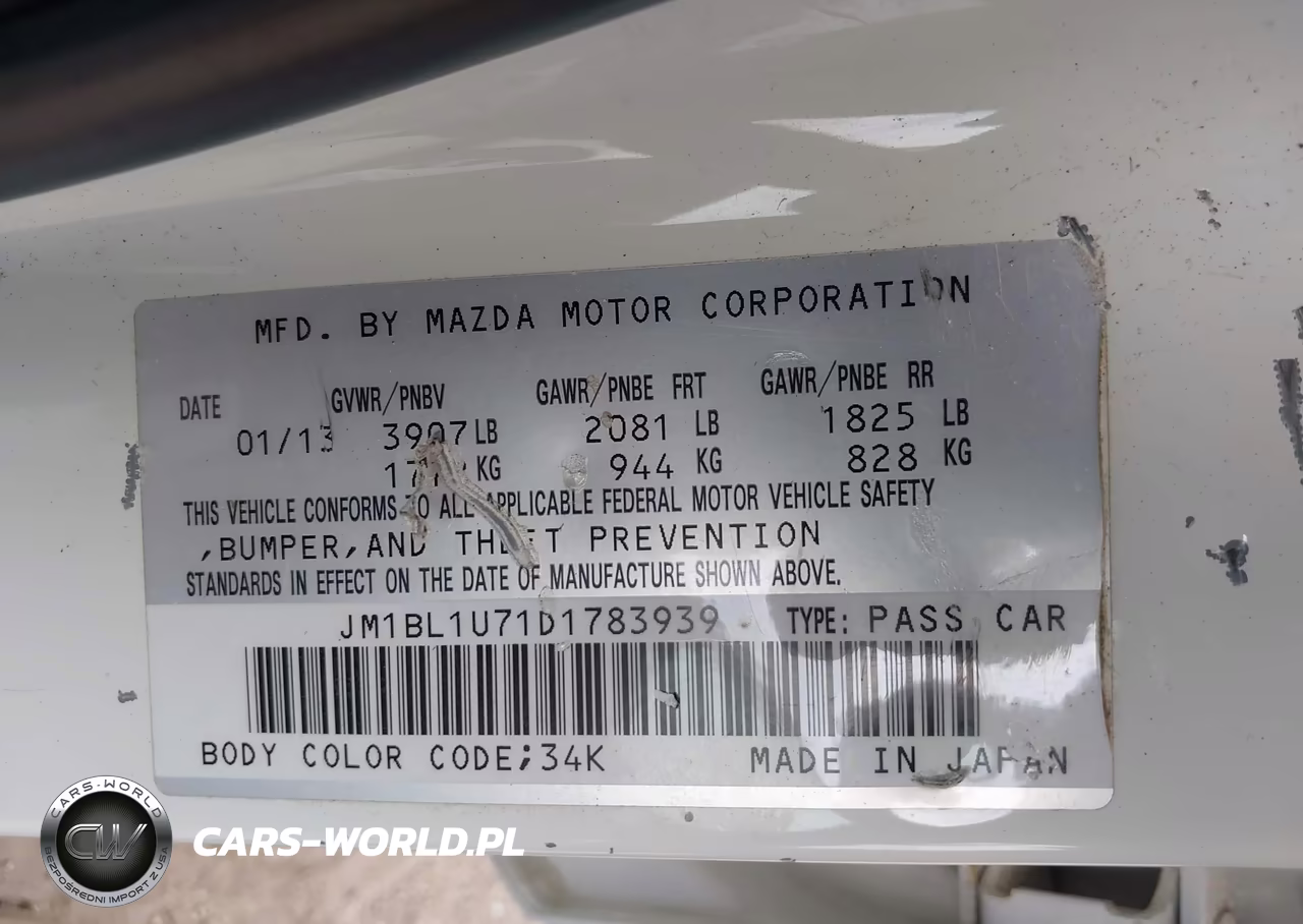 2013 Mazda Mazda3 I Sport VIN:JM1BL1U71D1783939 - 9