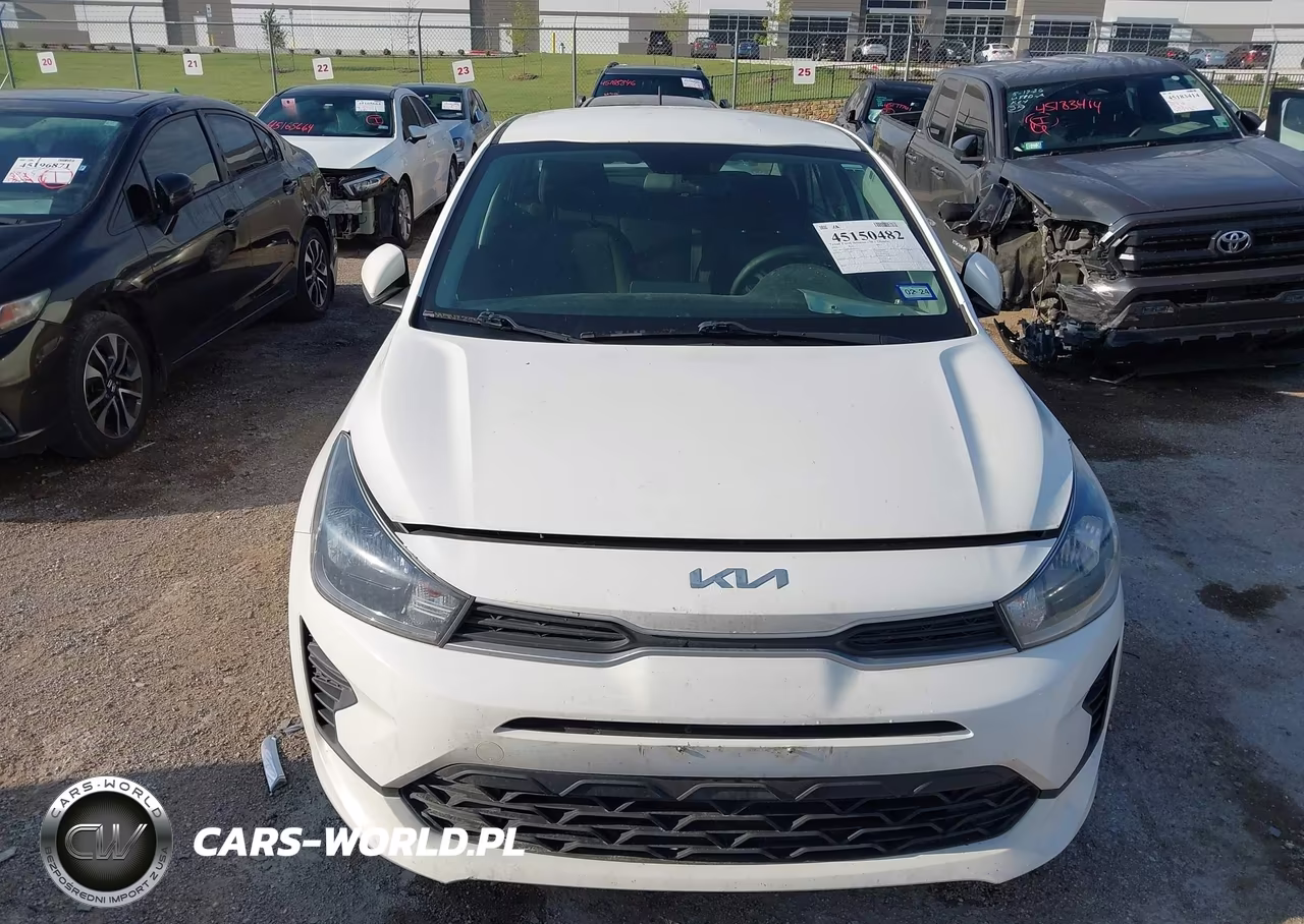 2022 Kia Rio Lx VIN:3KPA24AD2NE445166 - 12