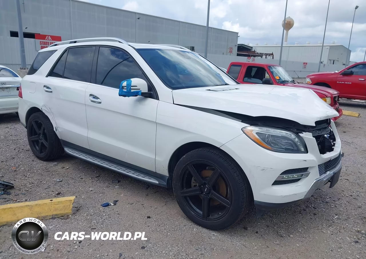 2014 Mercedes-Benz Ml 350 VIN:4JGDA5JB2EA361481 - 1