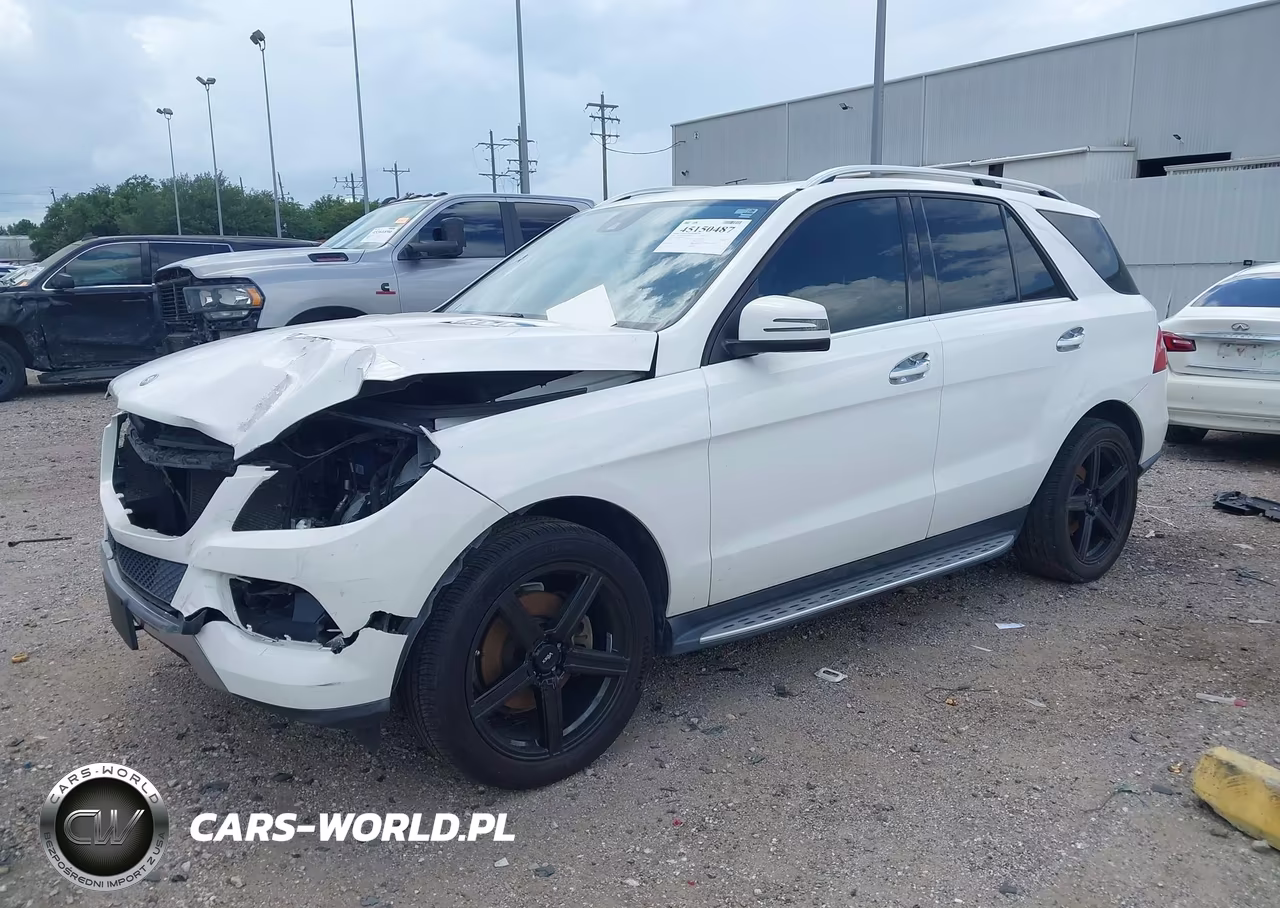 2014 Mercedes-Benz Ml 350 VIN:4JGDA5JB2EA361481 - 2